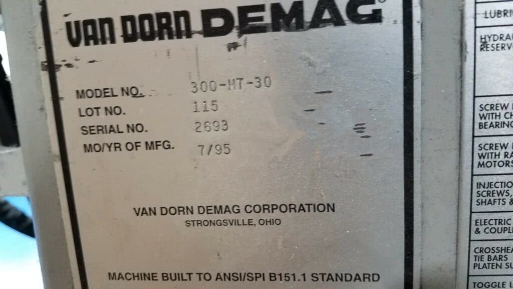 1995 Van Dorn 300-HT-30 – photo 4 of 4