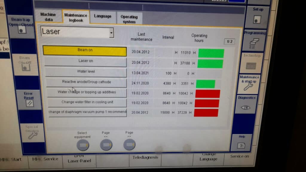 2012 Trumpf L3030