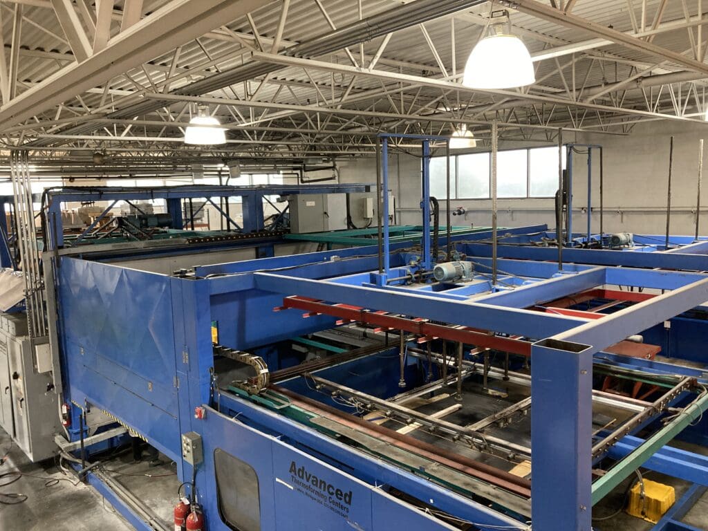 Used AVT Double Ender Thermoformer For Sale