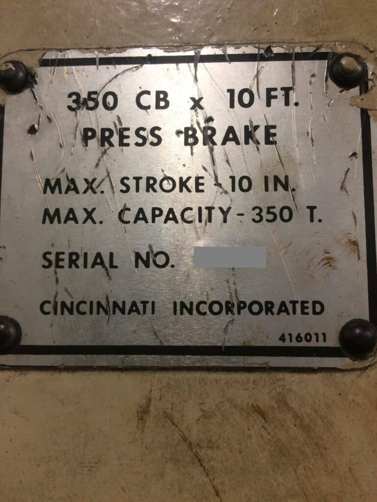 1979 Cincinnati 350CB10