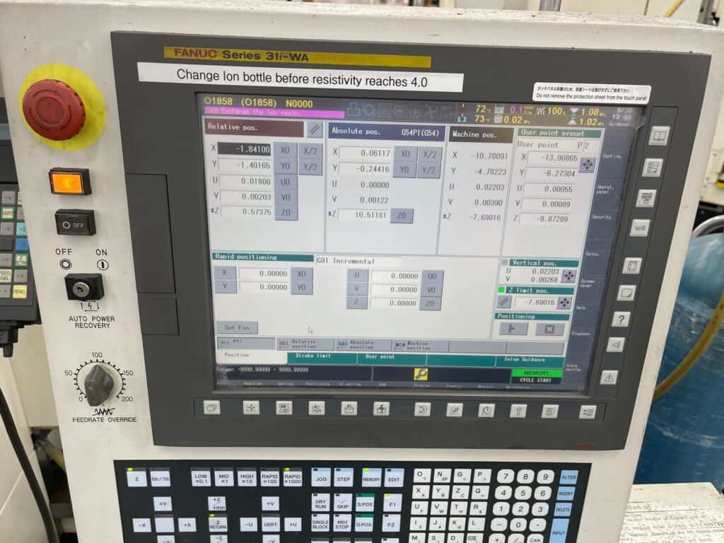 2011 Fanuc Robocut a-C400iA
