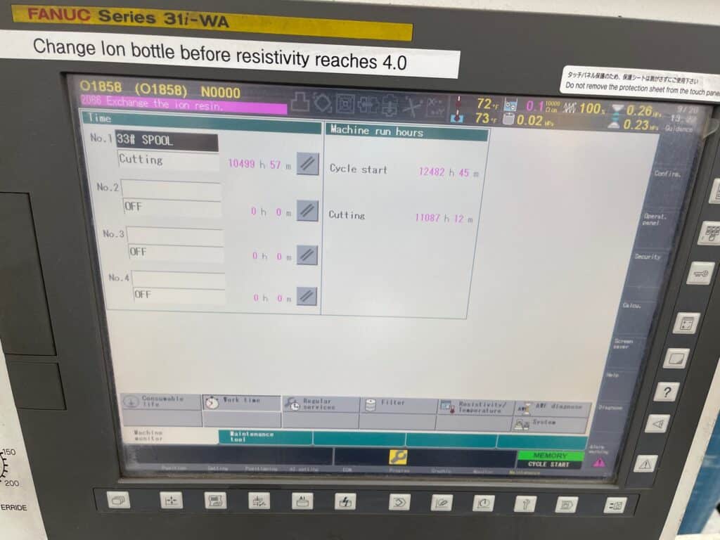 2011 Fanuc Robocut a-C400iA