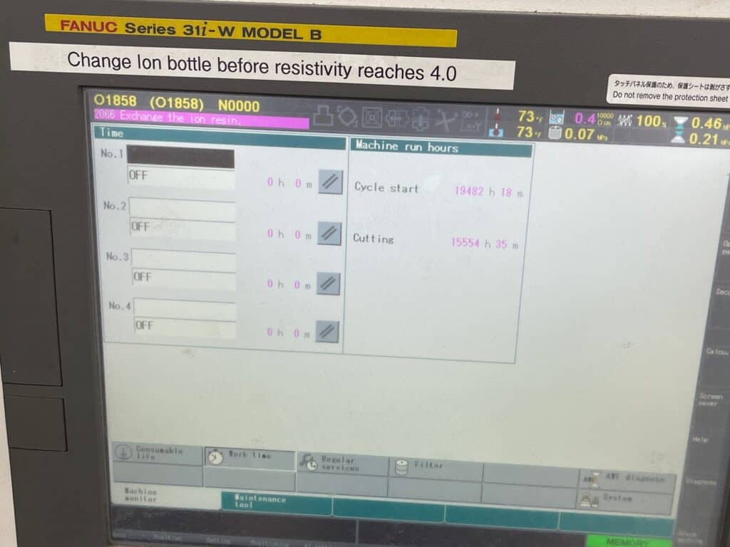 2012 Fanuc Robocut a-C400iA