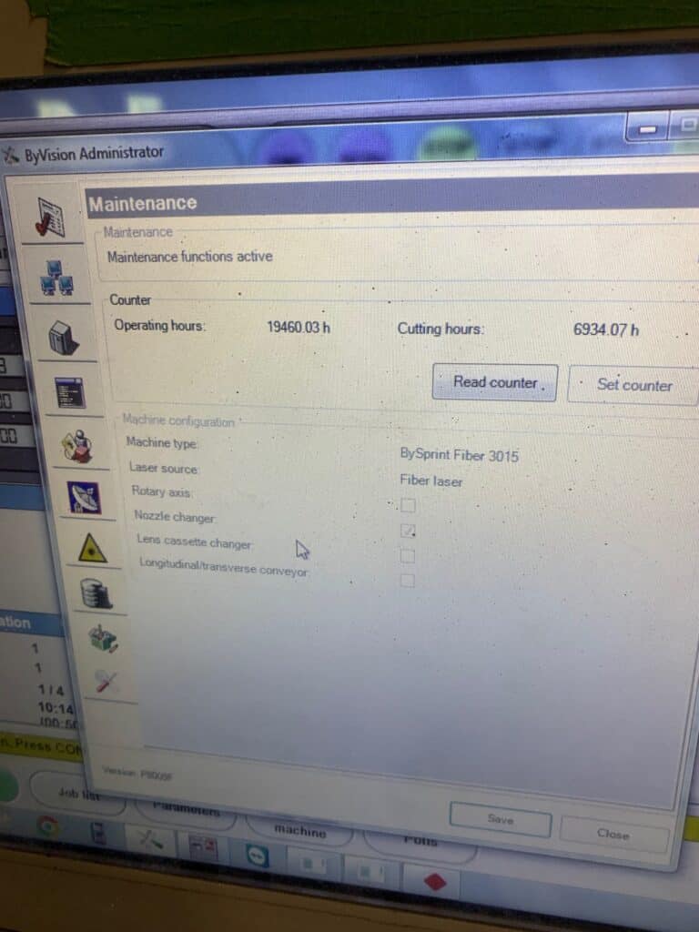 2015 Bystronic BySprint 3015 Fiber
