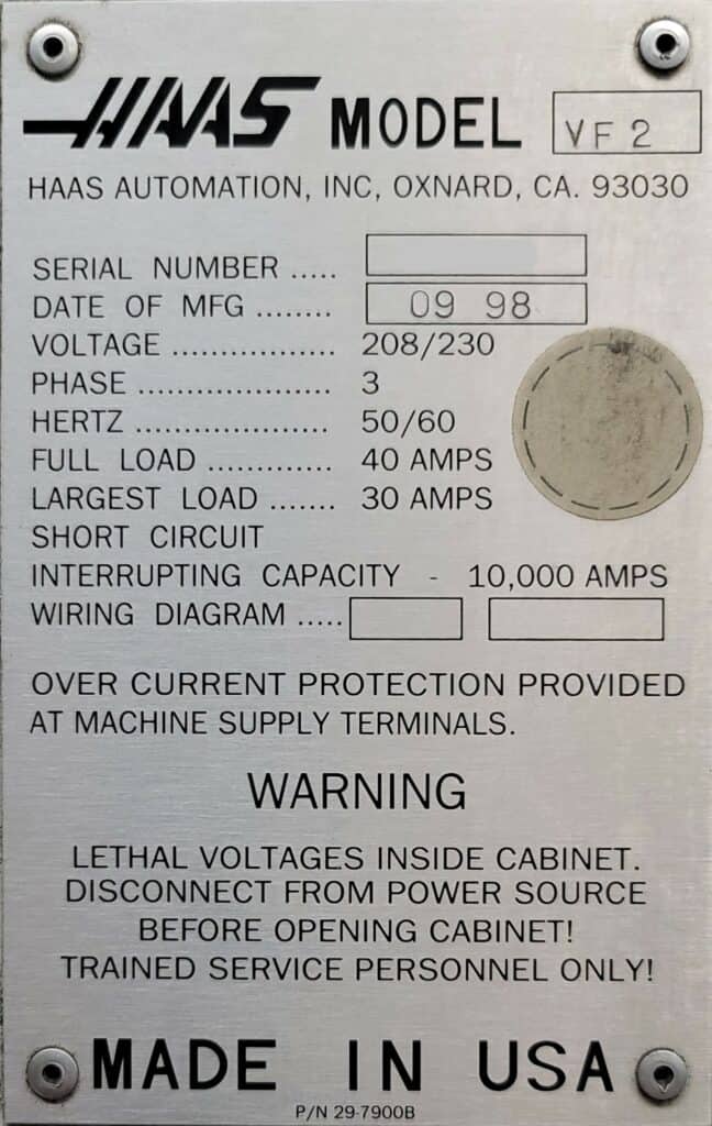 1998 Haas VF-2