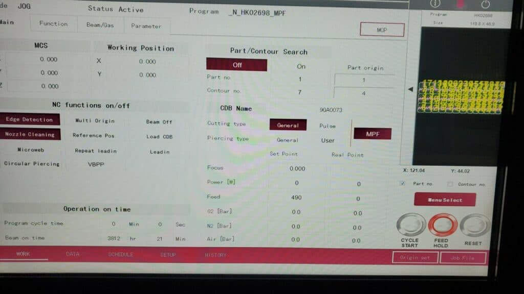 2018 HK FS3015 Fiber