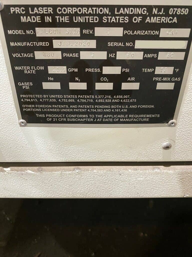 2020 PRC Falcon 4kw Fiber