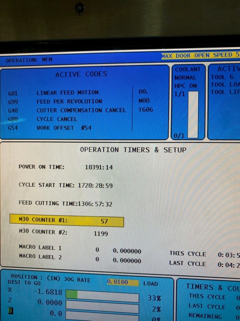 Used Haas SL-40 CNC Lathe For Sale
