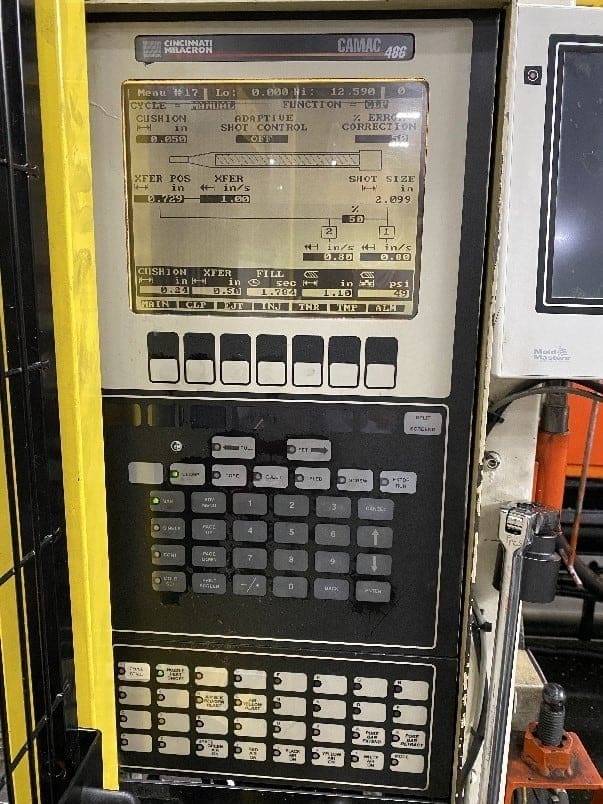 Used Cincinnati Milacron MH500-54 Injection Molding Machine For Sale