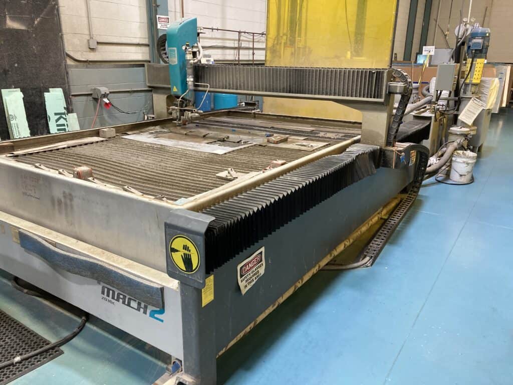 Used Flow Mach 2 2030c CNC Waterjet For Sale