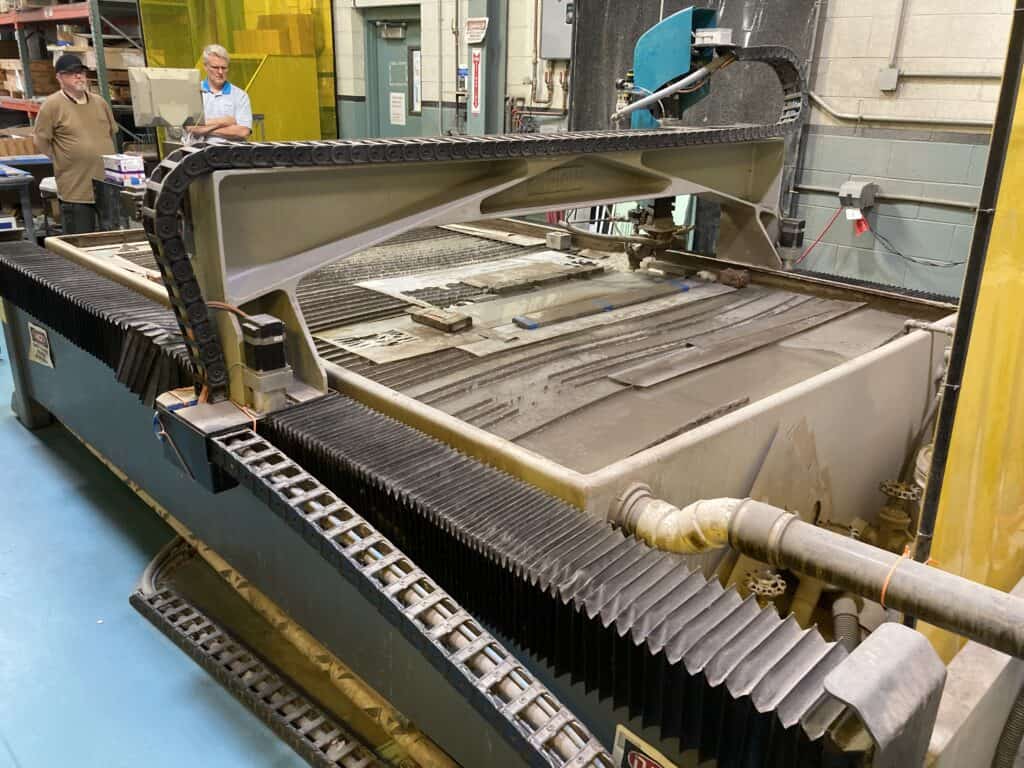 Used Flow Mach 2 2030c CNC Waterjet For Sale