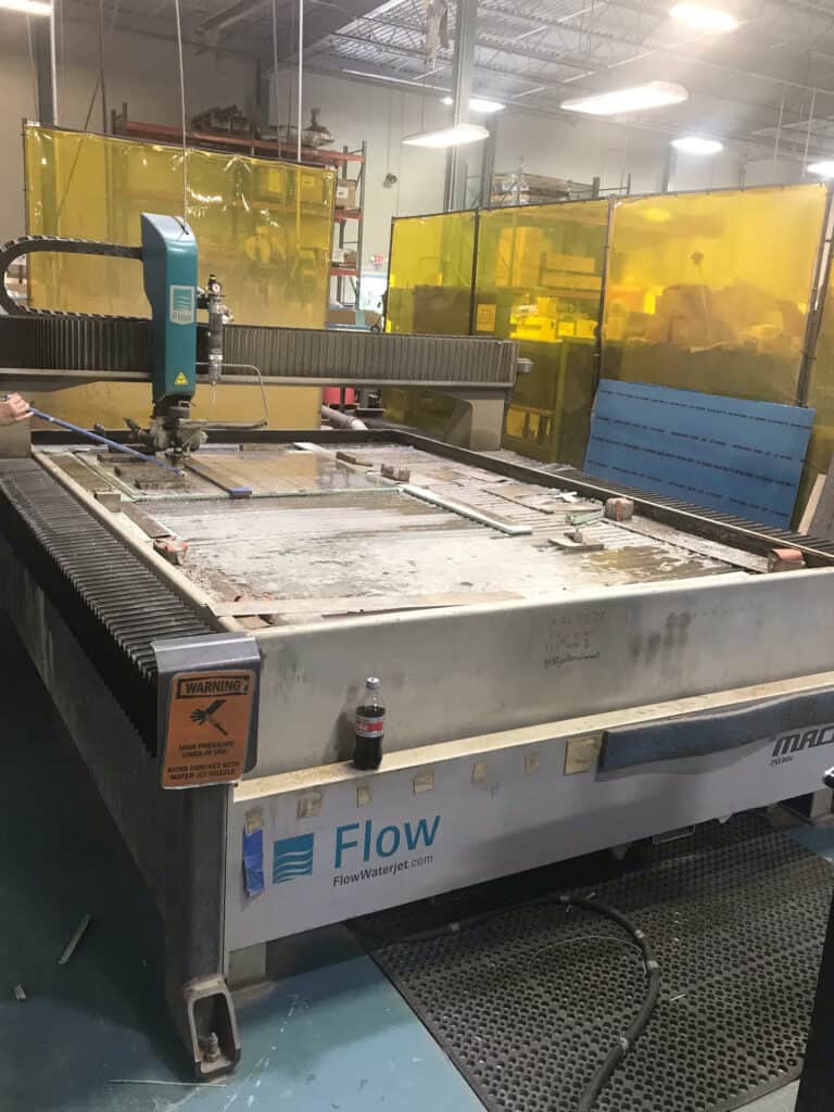 Used Flow Mach 2 2030c CNC Waterjet For Sale