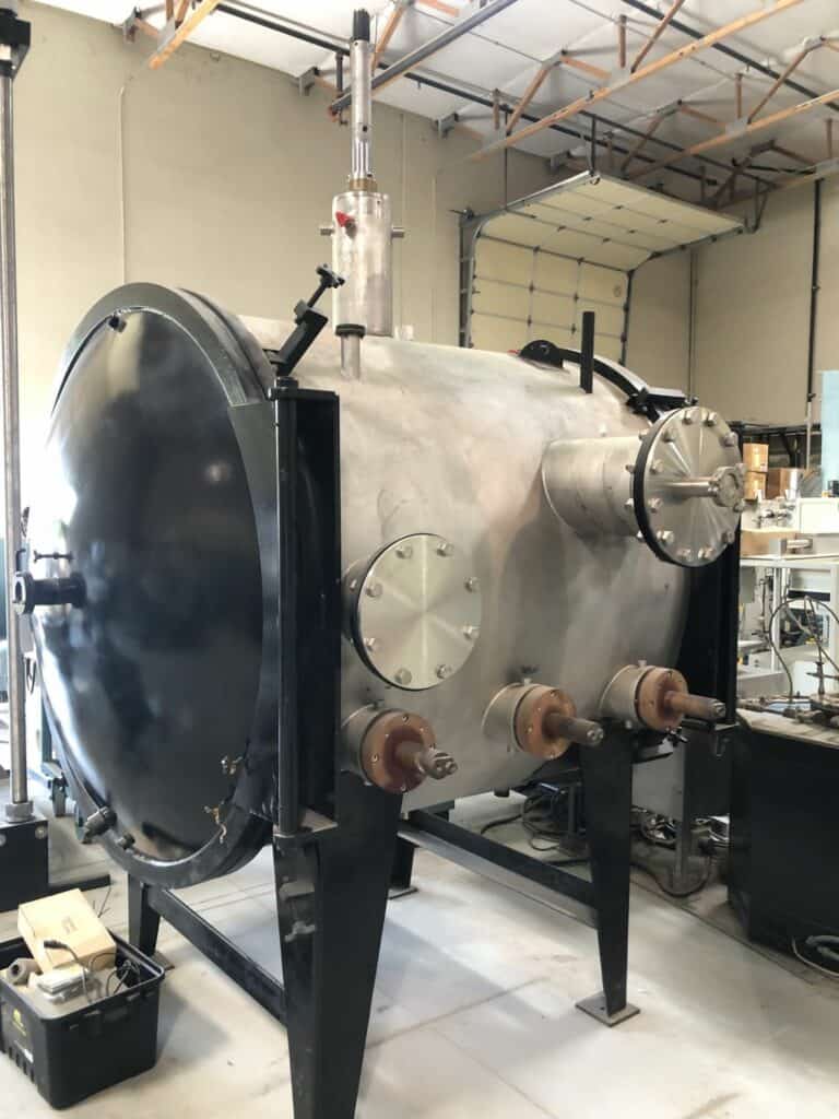 Used GCA Vacuum Series Hot Press Chamber For Sale