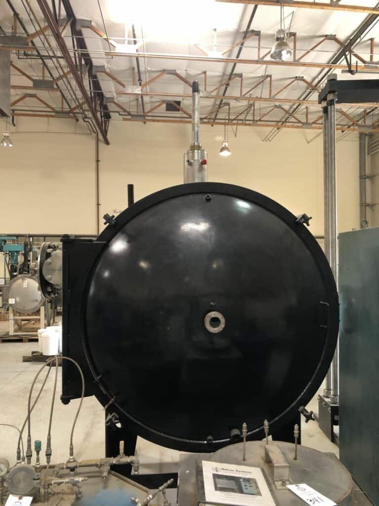 Used GCA Vacuum Series Hot Press Chamber For Sale