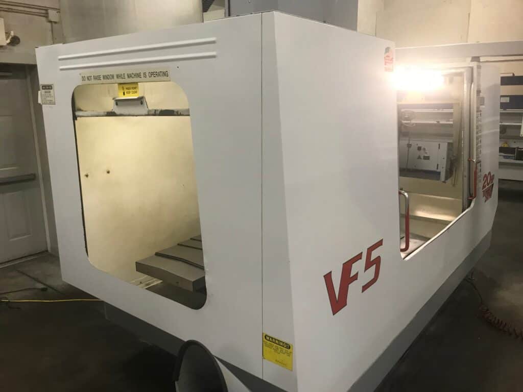 Used Haas VF-5 CNC Vertical Machining Center For Sale