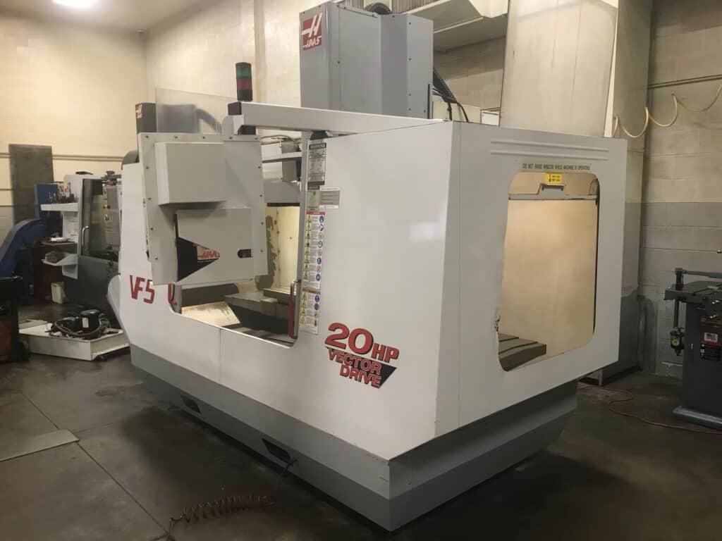 Used Haas VF-5 CNC Vertical Machining Center For Sale