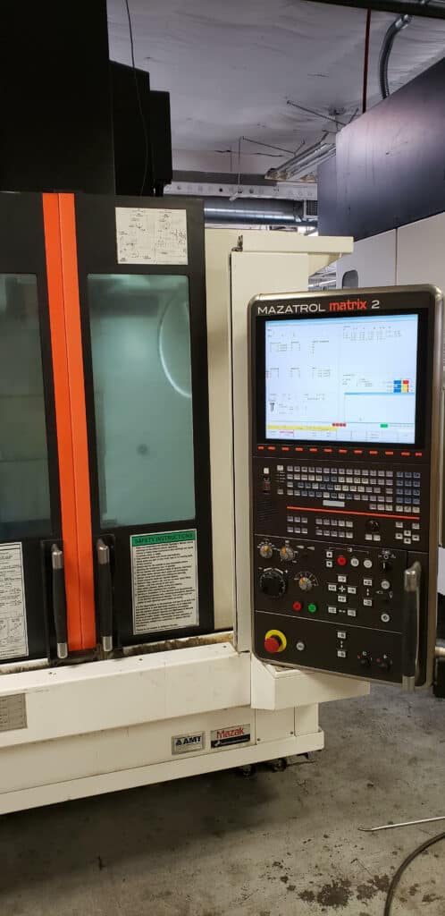 Used Mazak VCC 5X 20K CNC Vertical Machining Center For Sale