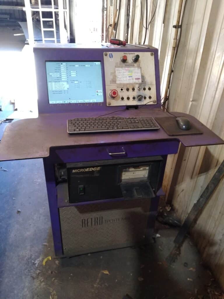 Used Retro Systems SH96-EBSD CNC Plasma Cutter For Sale