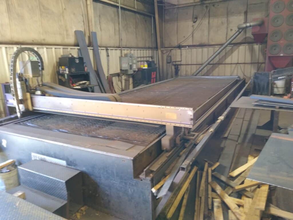 Used Retro Systems SH96-EBSD CNC Plasma Cutter For Sale