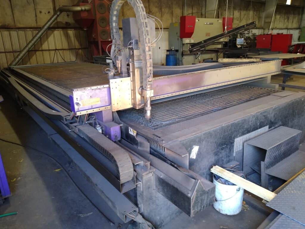Used Retro Systems SH96-EBSD CNC Plasma Cutter For Sale