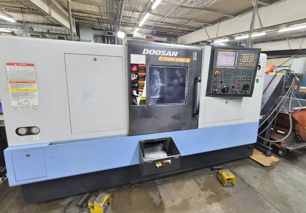 Used Doosan Puma 240MC CNC Lathe For Sale