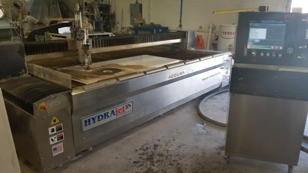 Used Hydrajet Accura 610 CNC Waterjet For Sale