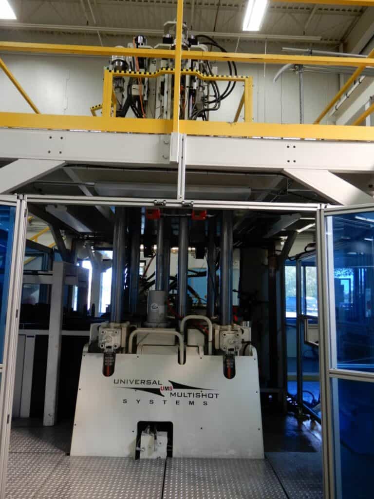 Used Neff H200-100M 200 Ton Vertical Injection Molding System for Sale