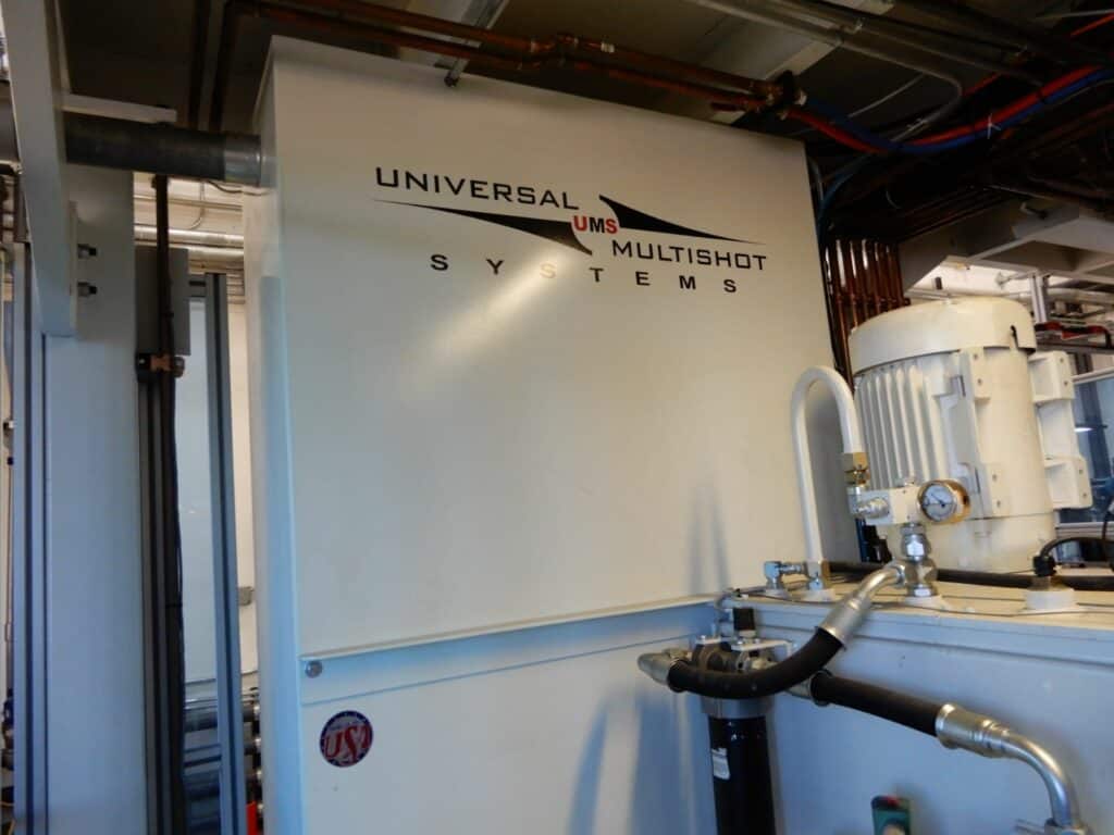 Used Neff H200-100M 200 Ton Vertical Injection Molding System for Sale