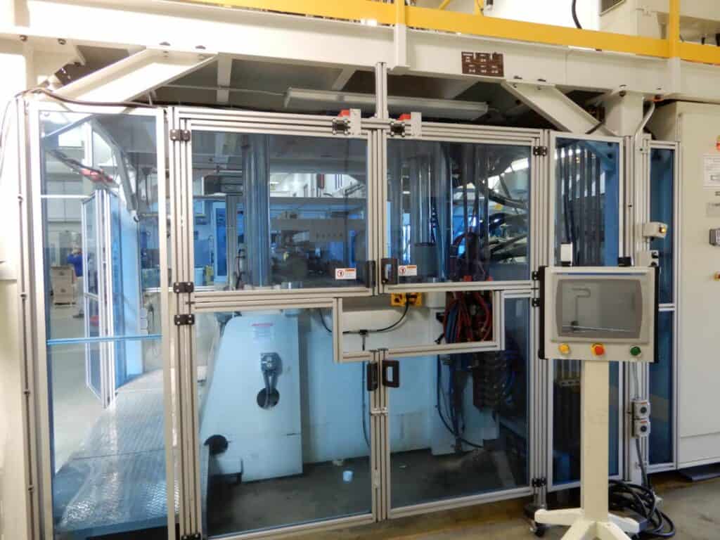 Used Neff H200-100M 200 Ton Vertical Injection Molding System for Sale