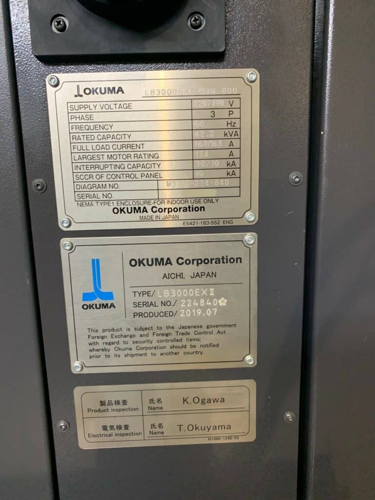 2019 Okuma Space Turn LB3000EXII-MYW/800 – photo 9 of 9