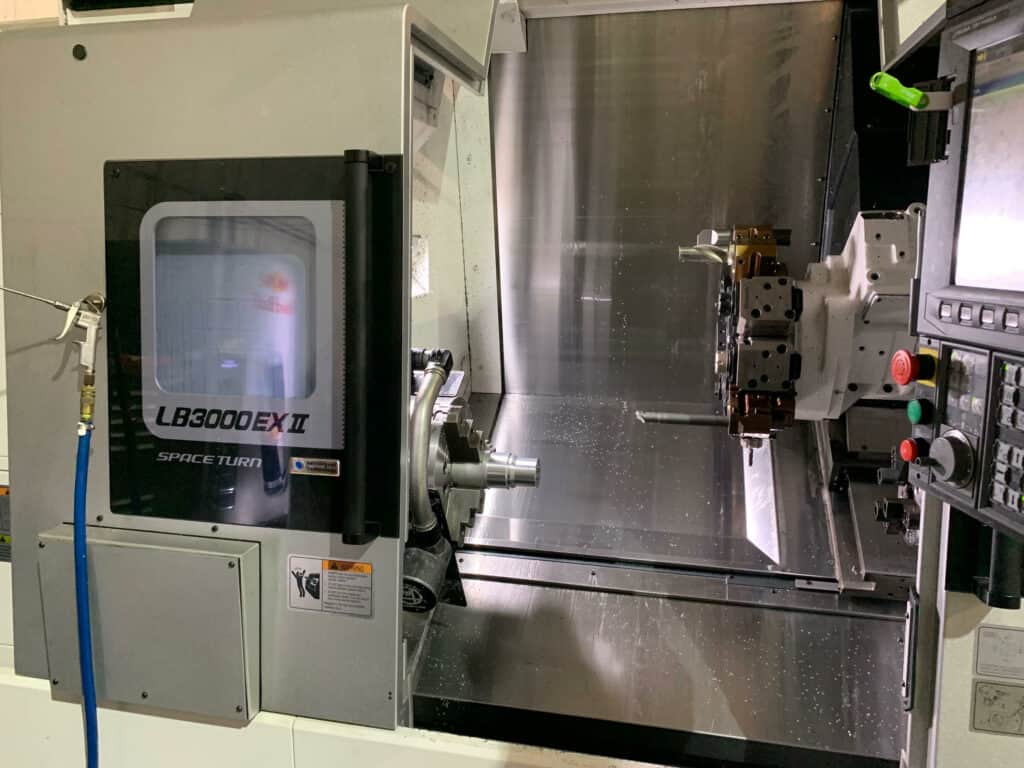 Used Okuma LB3000EXII-MYW/800 CNC Lathe For Sale