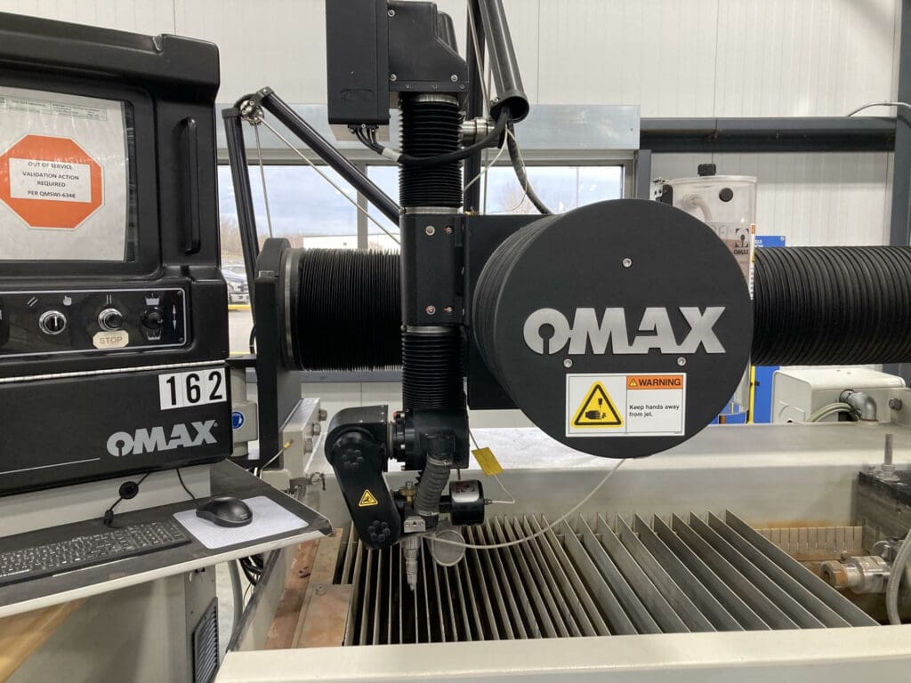 Used Omax 2652 CNC Waterjet for Sale