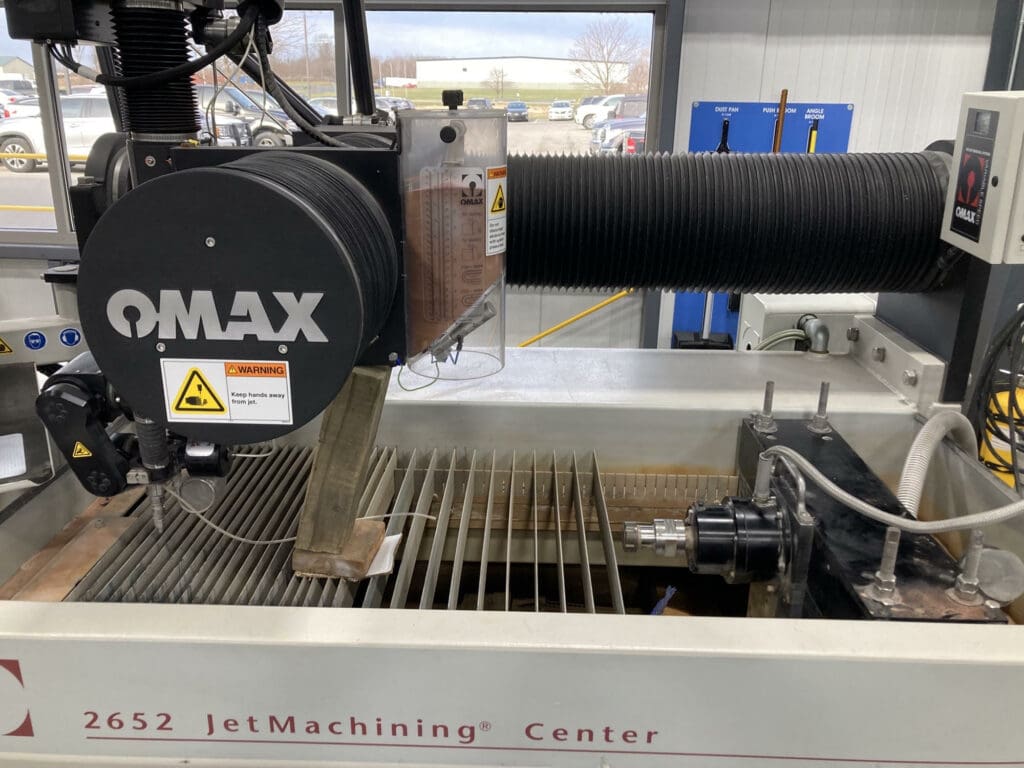 Used Omax 2652 CNC Waterjet for Sale