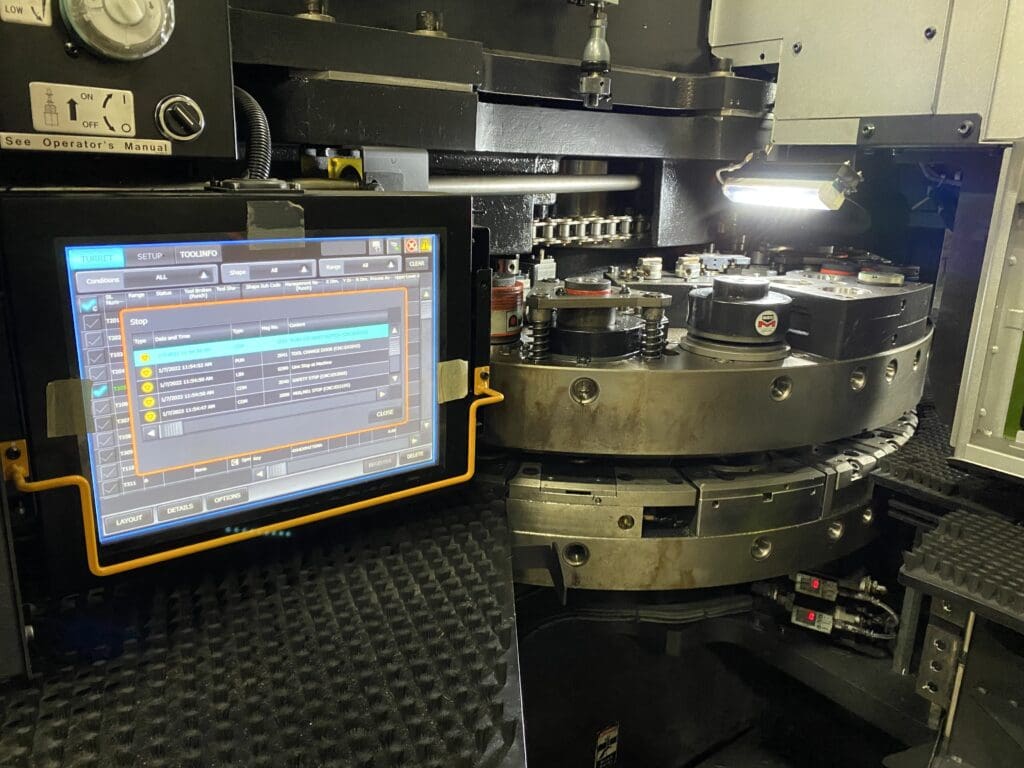 Used Amada EMLK15AJ-3K55 Turret Punch for Sale