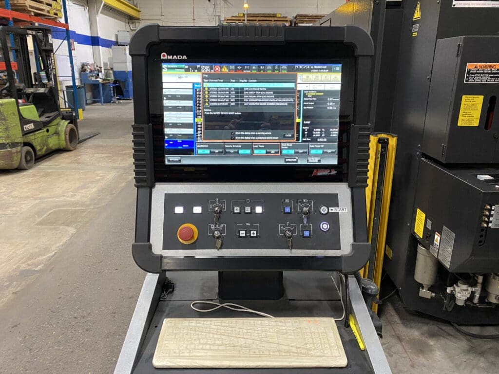 Used Amada EMLK15AJ-3K55 Turret Punch for Sale
