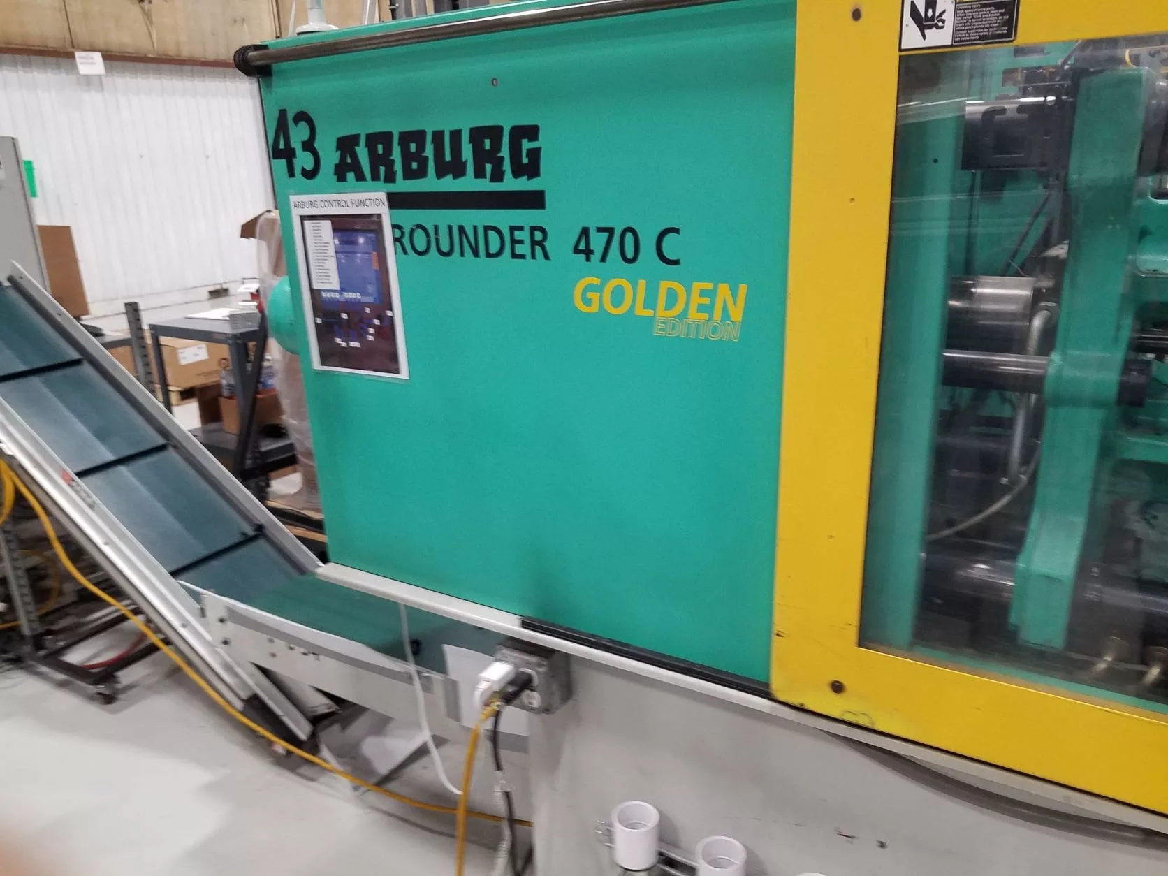 2008 Arburg 470C 1500-400