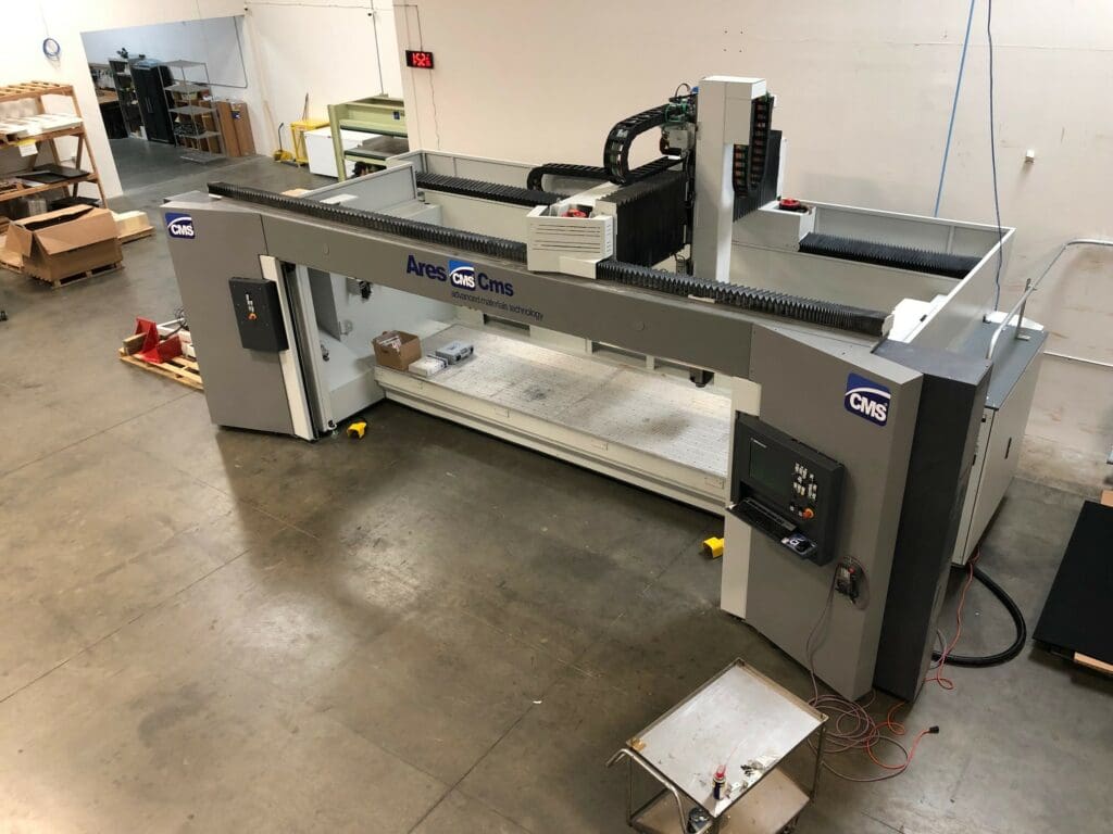 Used CMS ARES-4818-PX5-Z1200 CNC Router for Sale