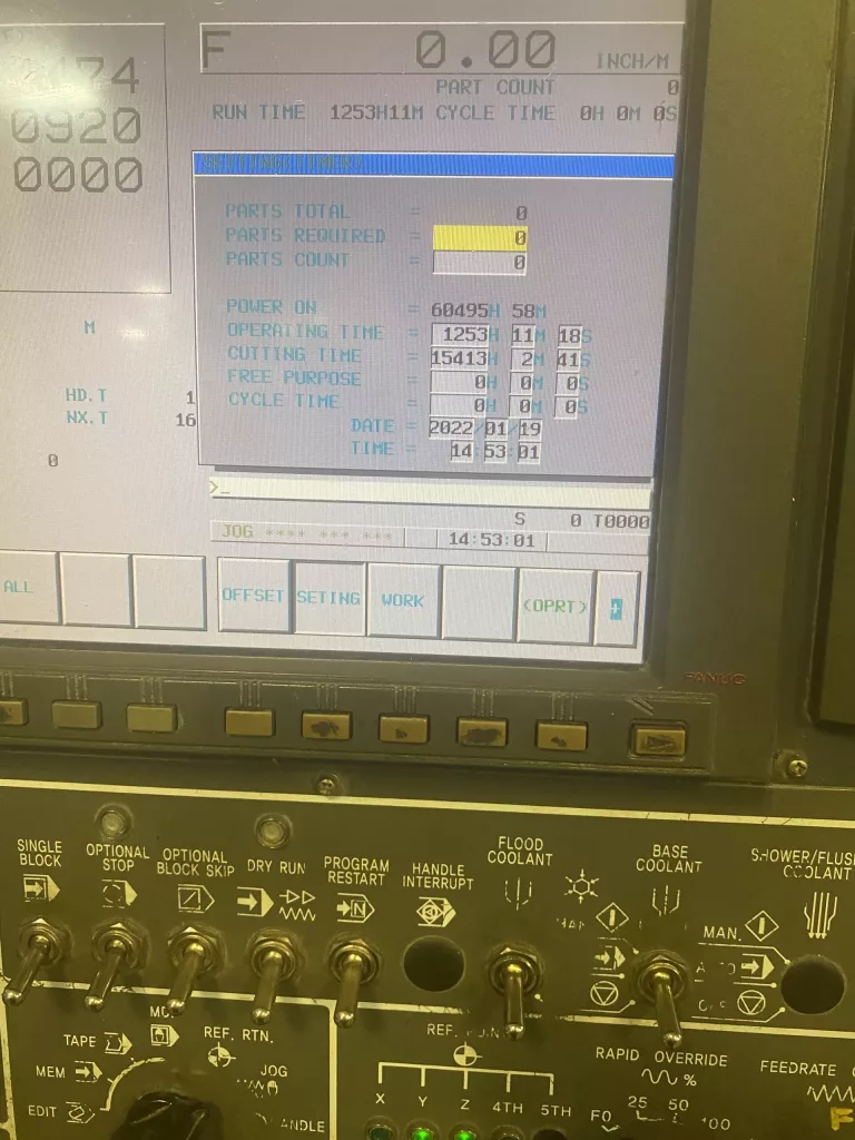 Used Daewoo DMV 5025 CNC Vertical Machining Center For Sale