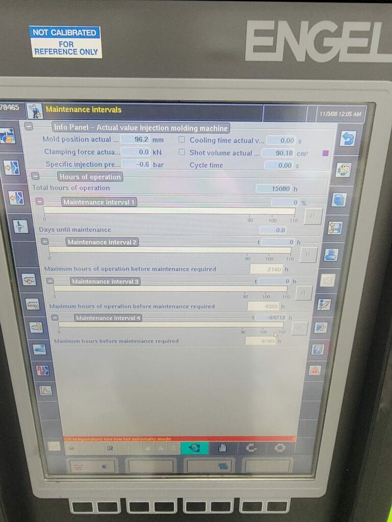 Used Engel VC 200/100 Injection Molding Machine For Sale