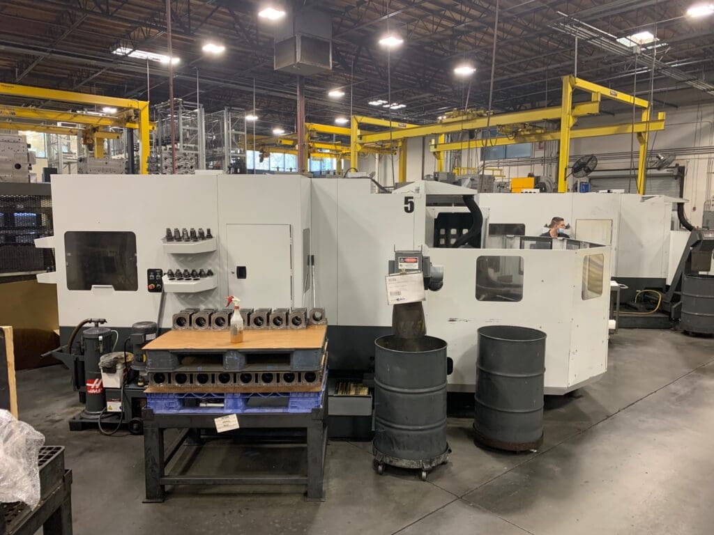 Used Haas EC-400PP CNC Horizontal Machining Center For Sale