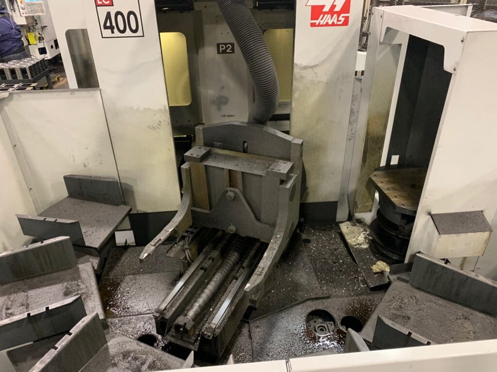 Used Haas EC-400PP CNC Horizontal Machining Center For Sale