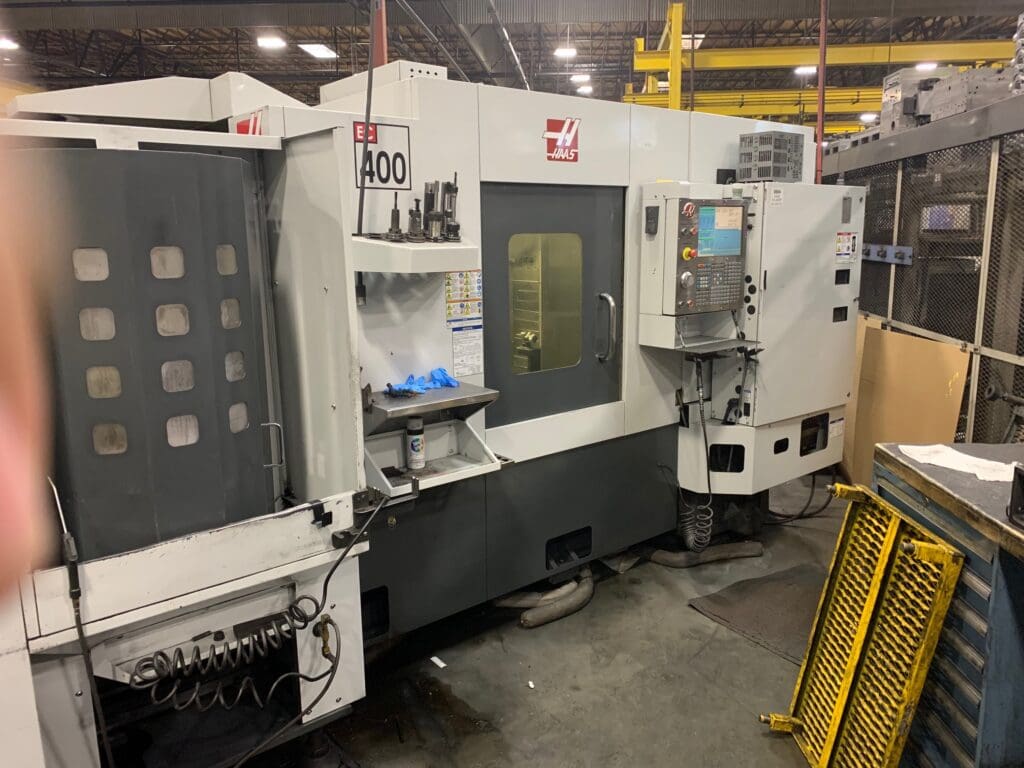 Used Haas EC-400PP CNC Horizontal Machining Center For Sale