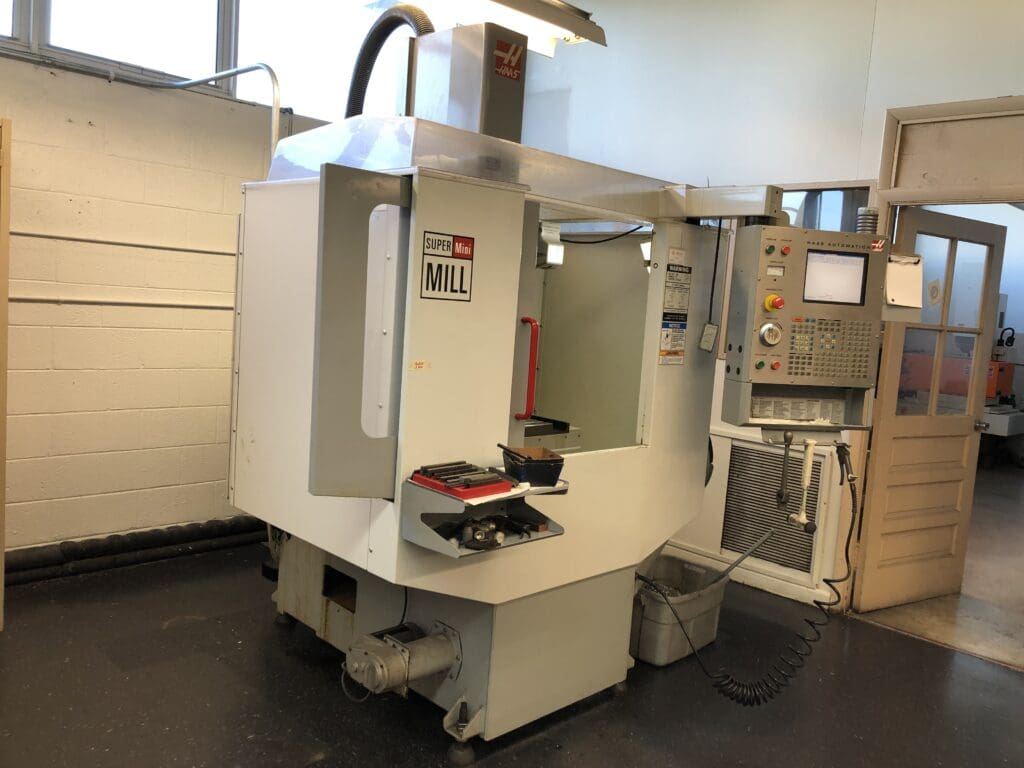 Used Haas Super Mini Mill CNC Vertical Machining Center For Sale