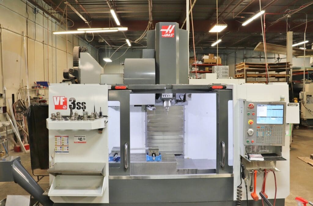 Used Haas VF-3SS CNC Vertical Machining Center for Sale