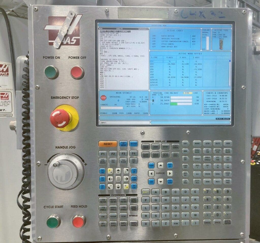 Used Haas VF-6SS CNC Vertical Machining Center for Sale