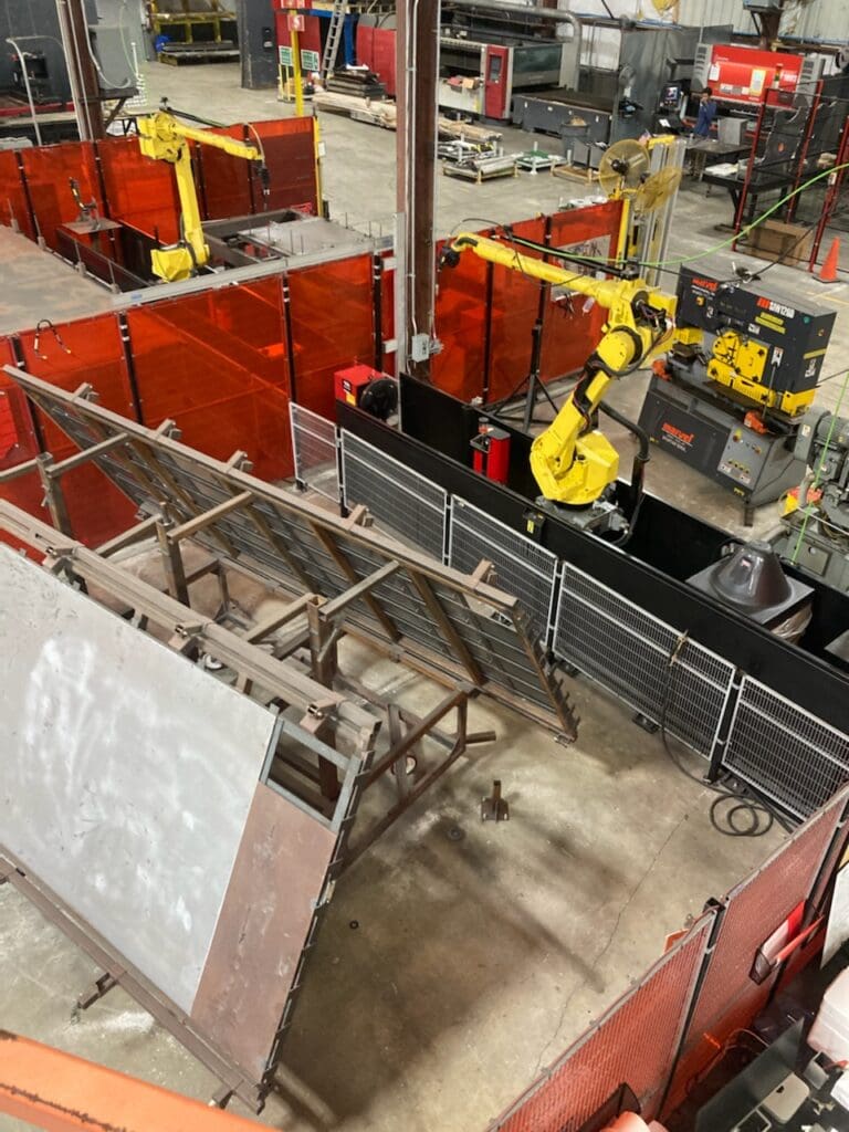 Used Lincoln System 45 Weld Cell Robot For Sale