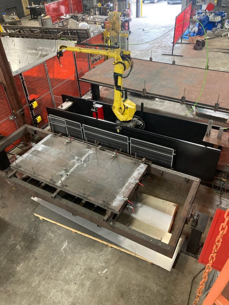 Used Lincoln System 45 Weld Cell Robot For Sale