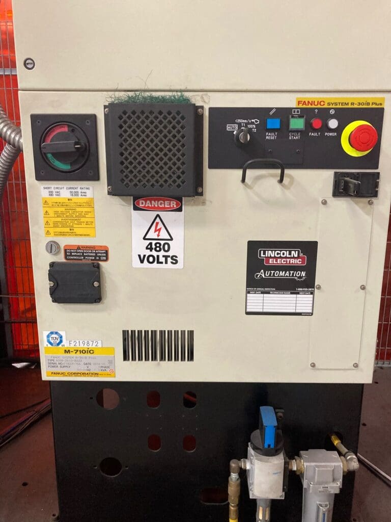 Used Lincoln System 45 Weld Cell Robot For Sale