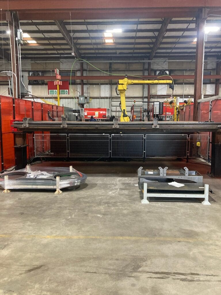 Used Lincoln System 45 Weld Cell Robot For Sale