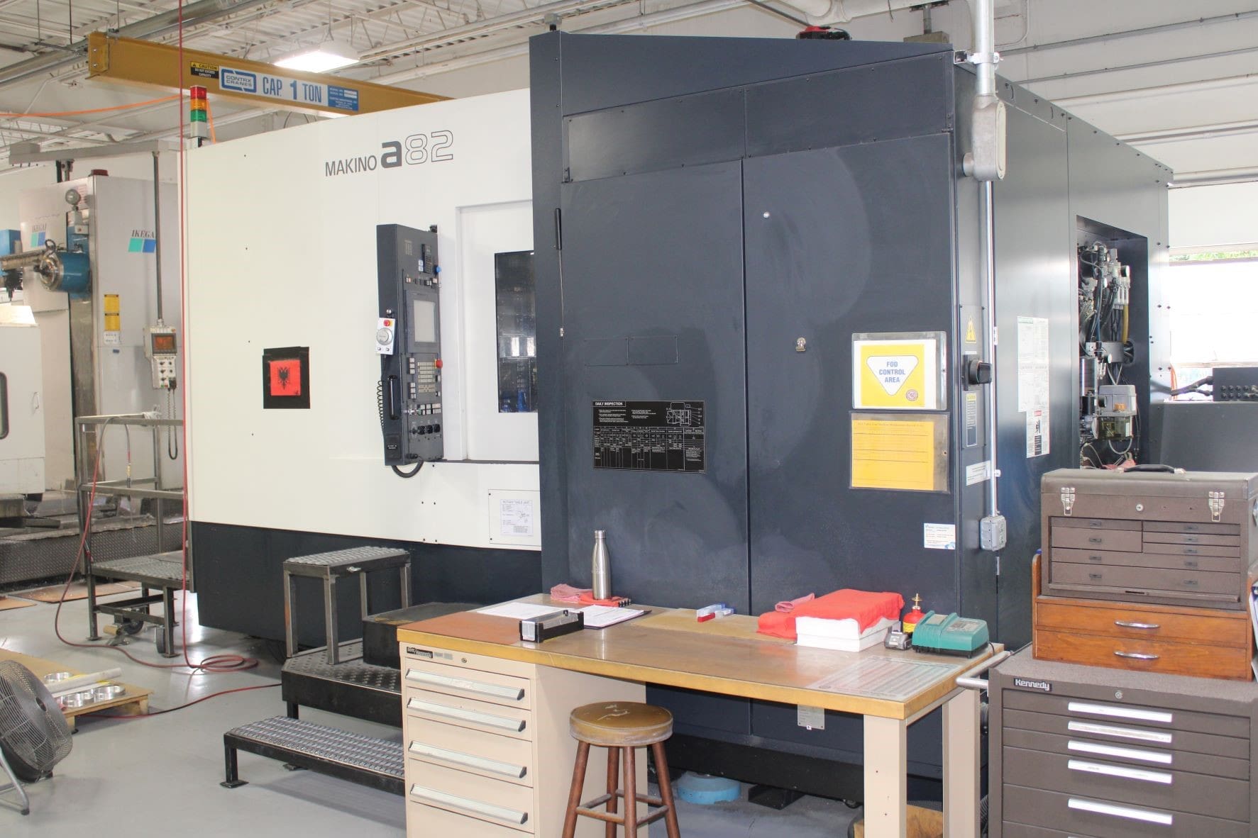 Used Makino A82 - CNC Horizontal Machining Center - REFERENCE NUMBER